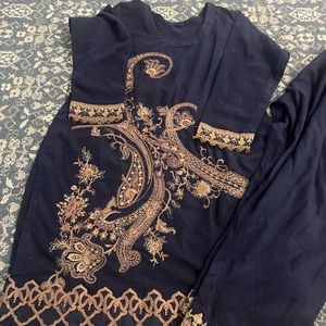 New 3 piece winter Pakistani dress cl charizma